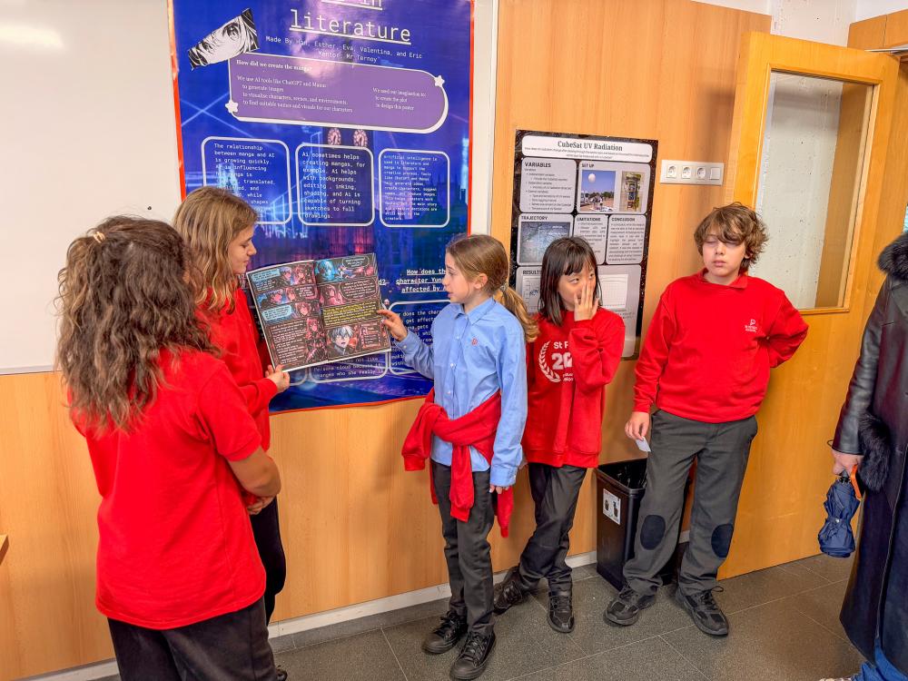 ReportatgeAlfabetització en IA a l’escola